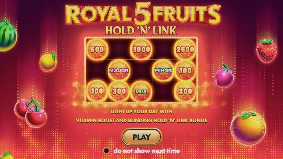 Royal Fruits 5 Hold n Link cover