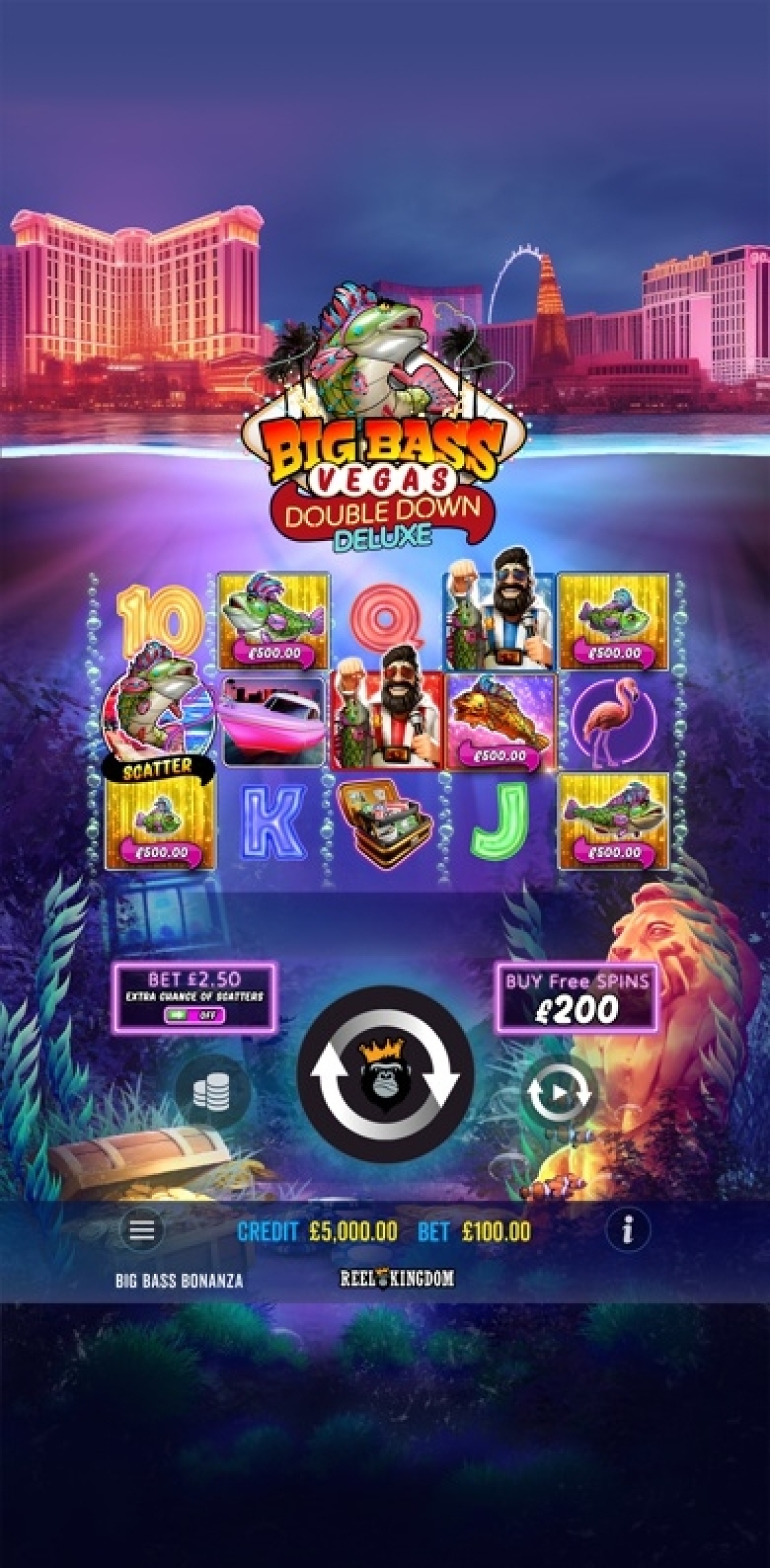 Big Bass Vegas Double Down Deluxe