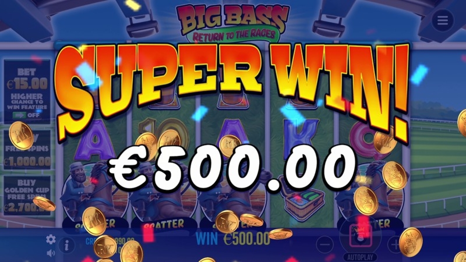 Big Bass Return to the Races Details, RTP, Payout & Volatility