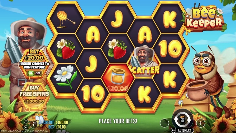 Bee Keeper Thema, Audio & Symbole