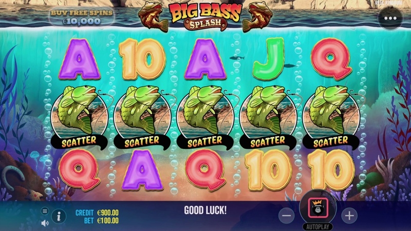 Big Bass Splash Thema, Audio & Symbole