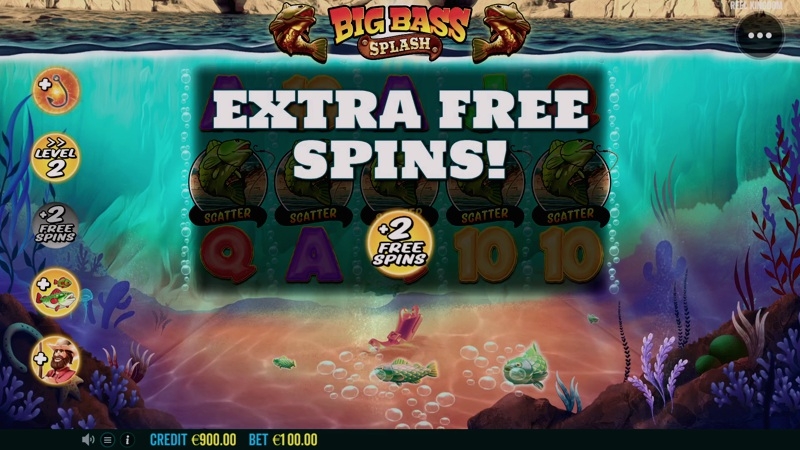 Big Bass Splash Bonusfunktionen