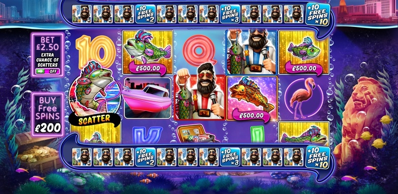 Big Bass Vegas Double Down Deluxe Thema, Audio & Symbole