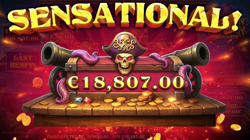 Captain Kraken Megaways Details, RTP, Auszahlung & Volatilität