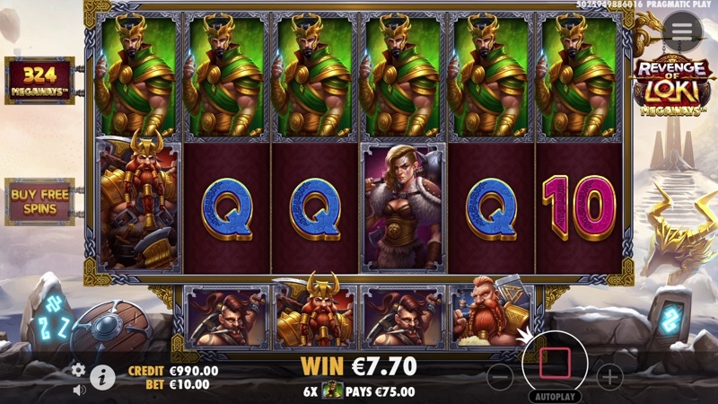 Revenge of Loki Megaways Theme, Audio & Symbols