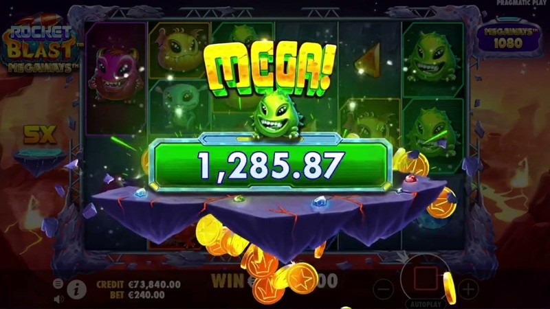Rocket Blast Megaways Details, RTP, Payout & Volatility