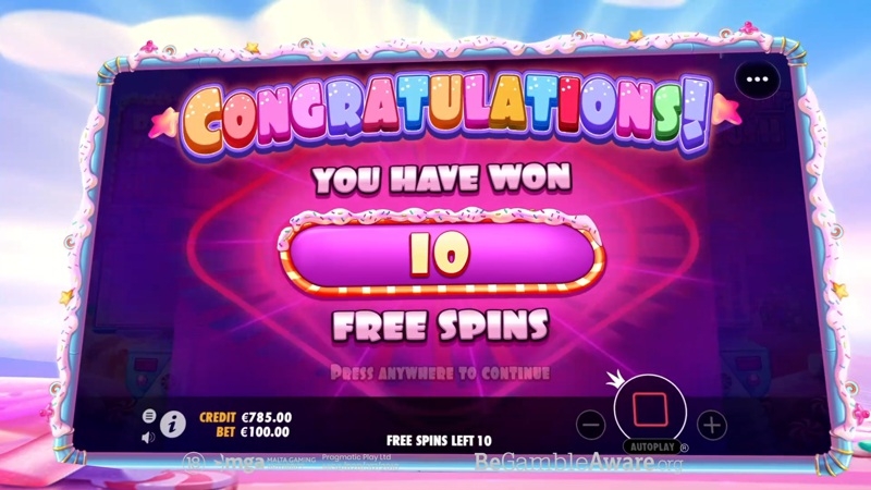 Sugar Rush Bonus Features