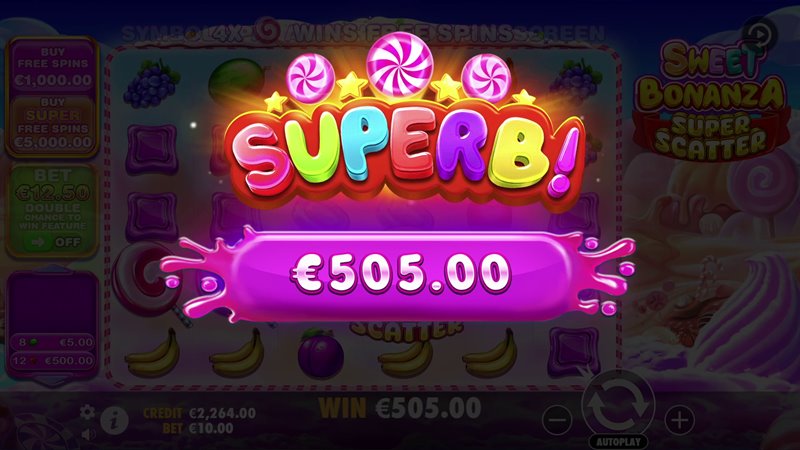 Sweet Bonanza Super Scatter RTP, Payout & Volatility