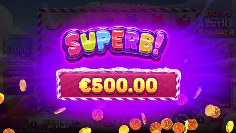 Sweet Rush Bonanza Details, RTP, Auszahlung & Volatilität