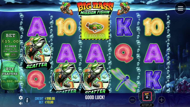 Big Bass Mission Fishin’ Theme, Audio & Symbols