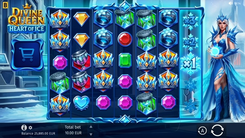 Divine Queen: Heart of Ice Thema, Audio & Symbole