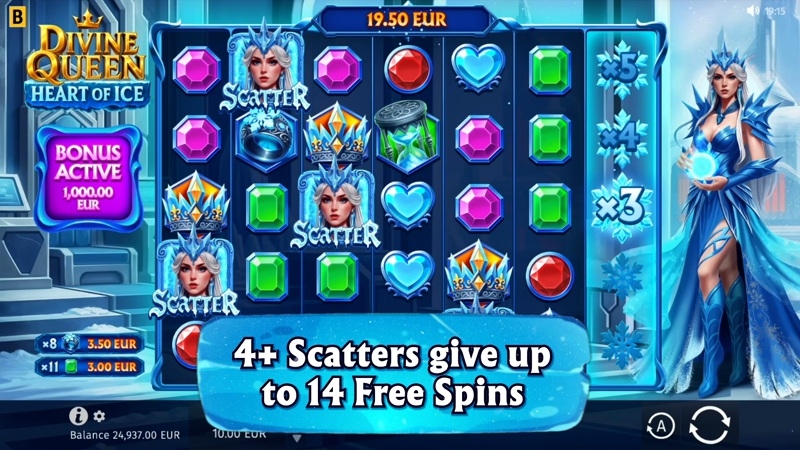 Divine Queen: Heart of Ice Divine Queen: Heart of Ice Freispiele