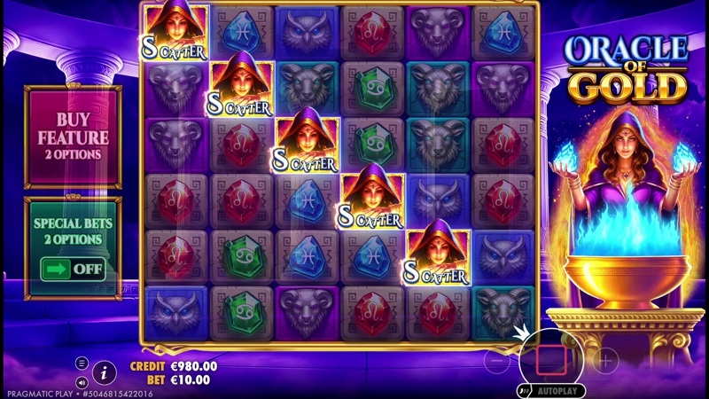 Oracle of Gold Theme, Audio & Symbols