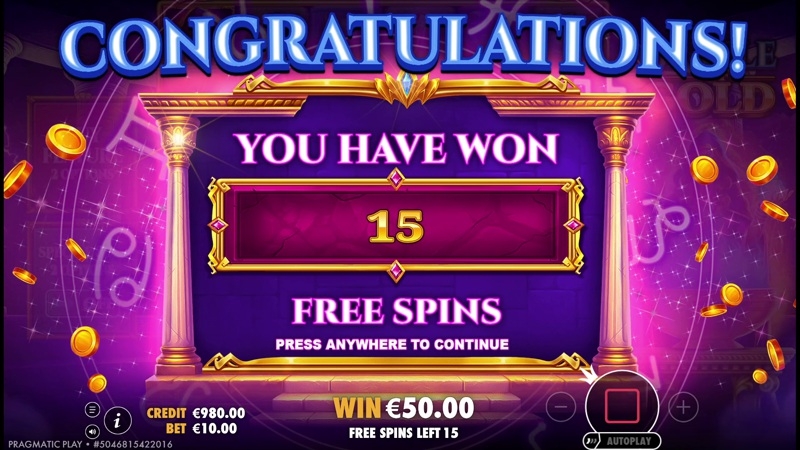 Oracle of Gold Oracle of Gold Free Spins and Bonus Features