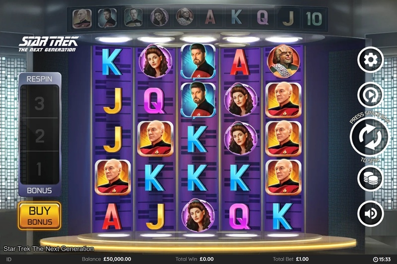 Star Trek™: The Next Generation Theme, Audio & Symbols