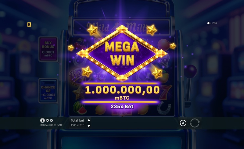 Wild Million Details, RTP, Auszahlung & Volatilität