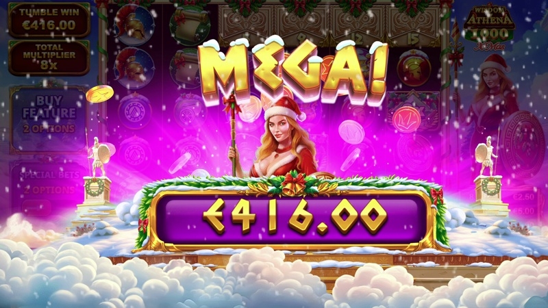 Wisdom of Athena 1000 Xmas RTP, Payout & Volatility